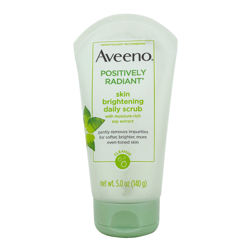Aveeno 艾維諾大豆美白去角質潔面乳磨砂膏 140g