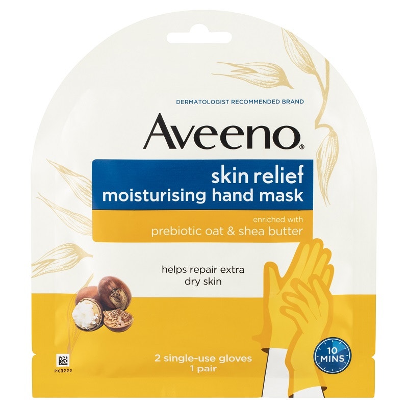 Aveeno 艾維諾 天然燕麥舒緩保濕手膜 1對