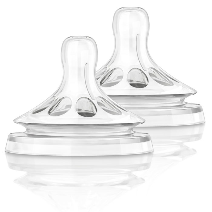 Avent 新安怡 澳洲自然流暢 寬口徑奶嘴（6個月以上）x 2個