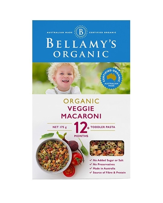 Bellamy's 貝拉米 嬰幼兒輔食有機蔬菜通心粉 175g