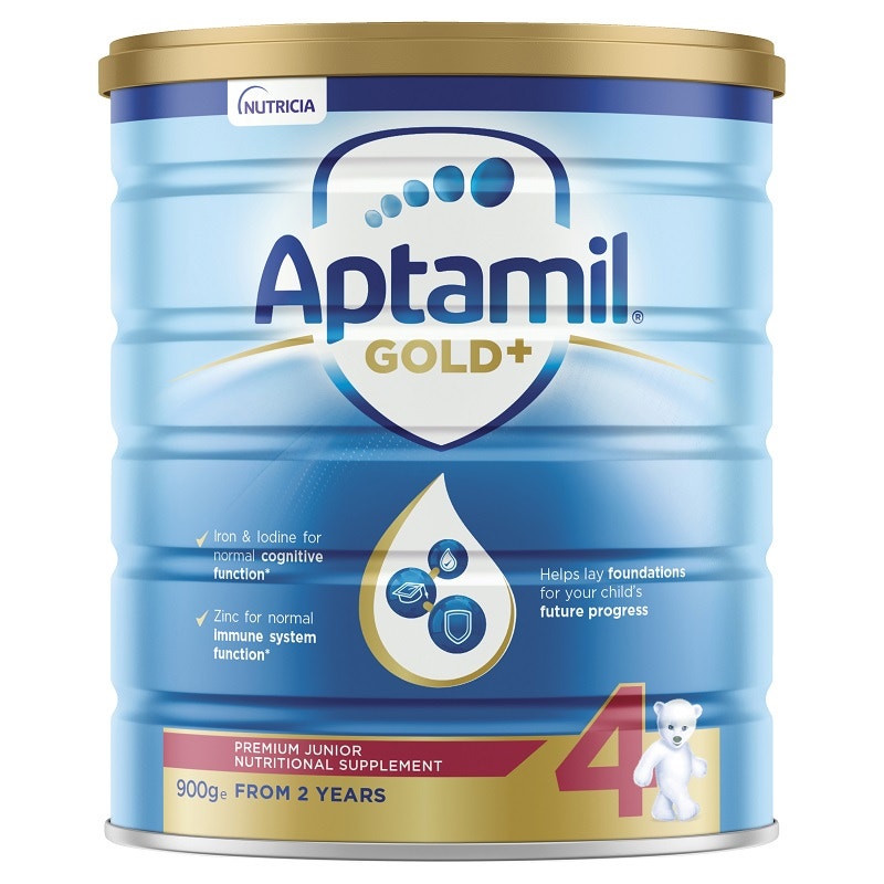 Aptamil 澳洲愛他美 金裝加強型嬰幼兒配方奶粉（4段）2歲+ 900g