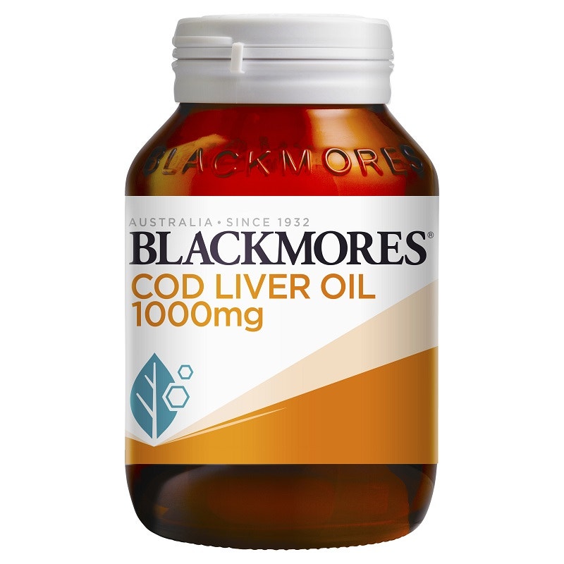 Blackmores 澳佳寶 鱈魚肝油維他命AD 膠囊 1000mg 80粒