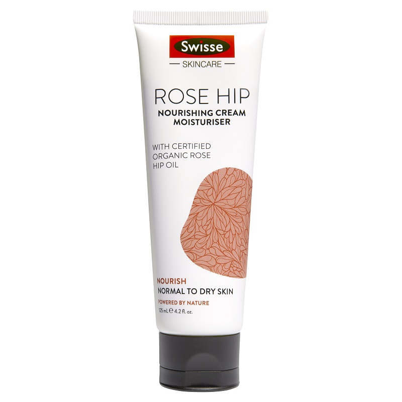 Swisse 玫瑰果油潤膚面霜 提亮凈化保濕補水滋潤 125mL