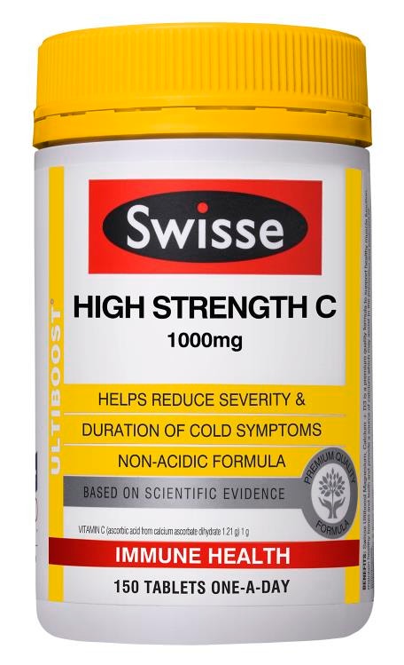 Swisse 高濃度維生素C片 150片