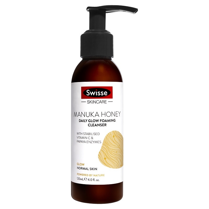 Swisse 麥盧卡蜂蜜亮膚泡沫潔面乳  120ml