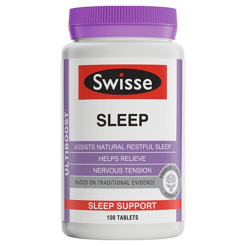 Swisse 植物精華睡眠片 100粒（提升 改善睡眠質量）