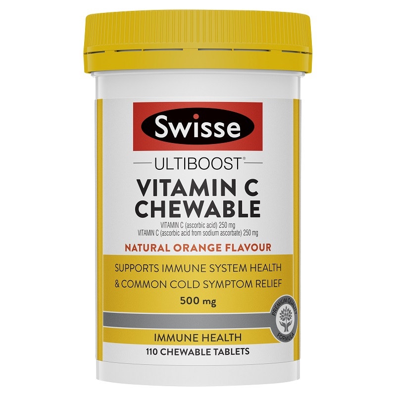 Swisse Ultiboost 維生素C天然橙味咀嚼片 110片