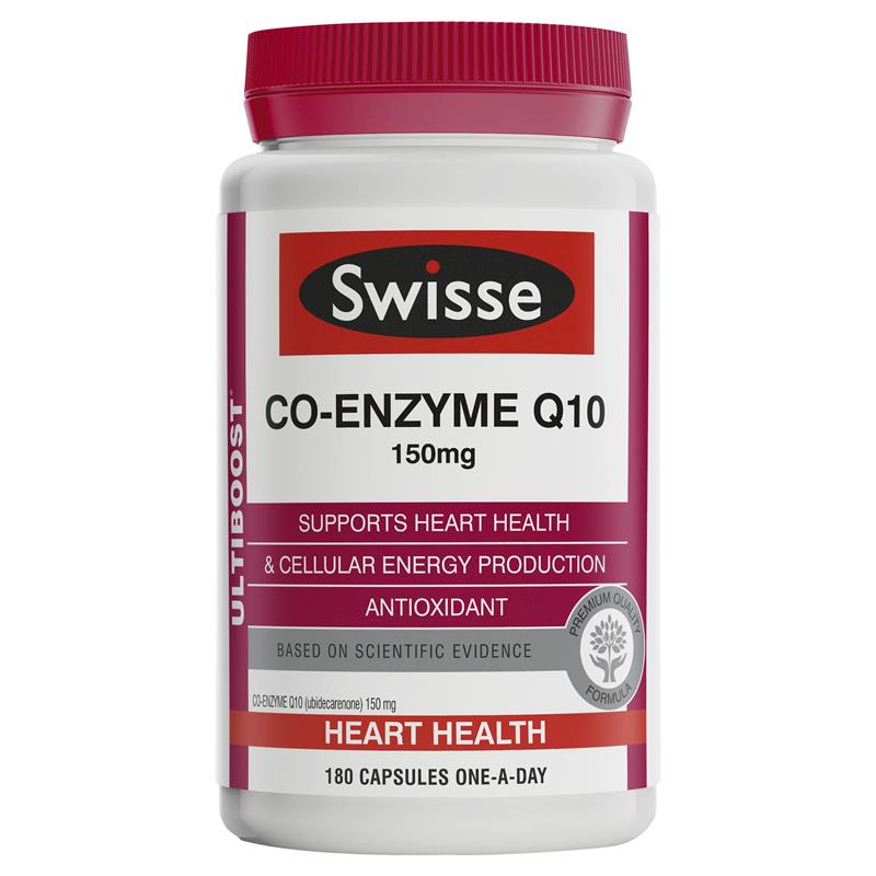 Swisse 150mg輔酶Q10膠囊 180粒