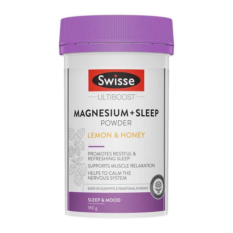 Swisse Ultiboost 天然草本復合鎂助眠營養粉 180g