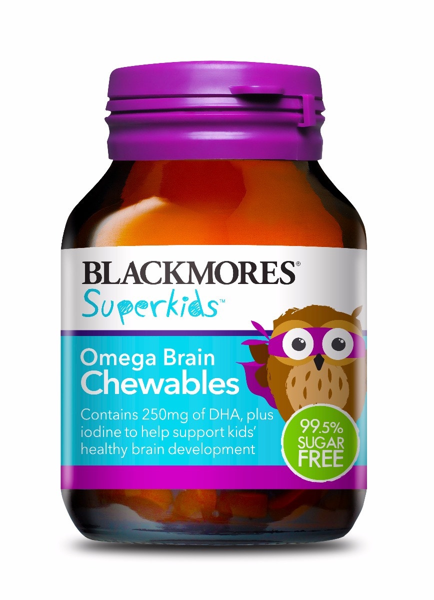 Blackmores SuperKids 兒童Omega聰明魚(yú)油咀嚼片 50片