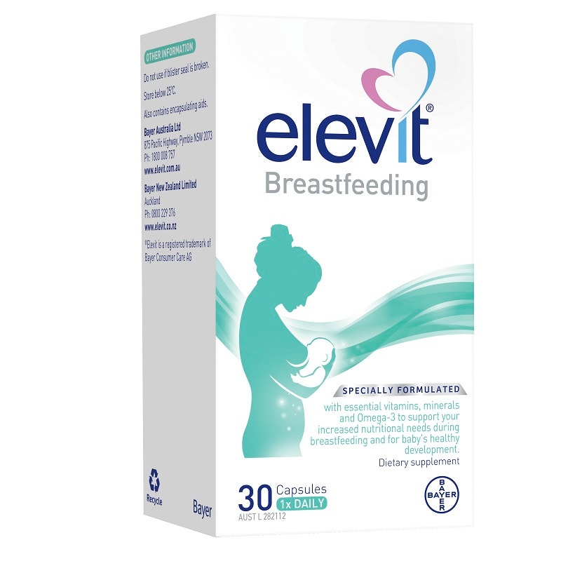 Elevit 愛樂維 母乳喂養期維生素 30片