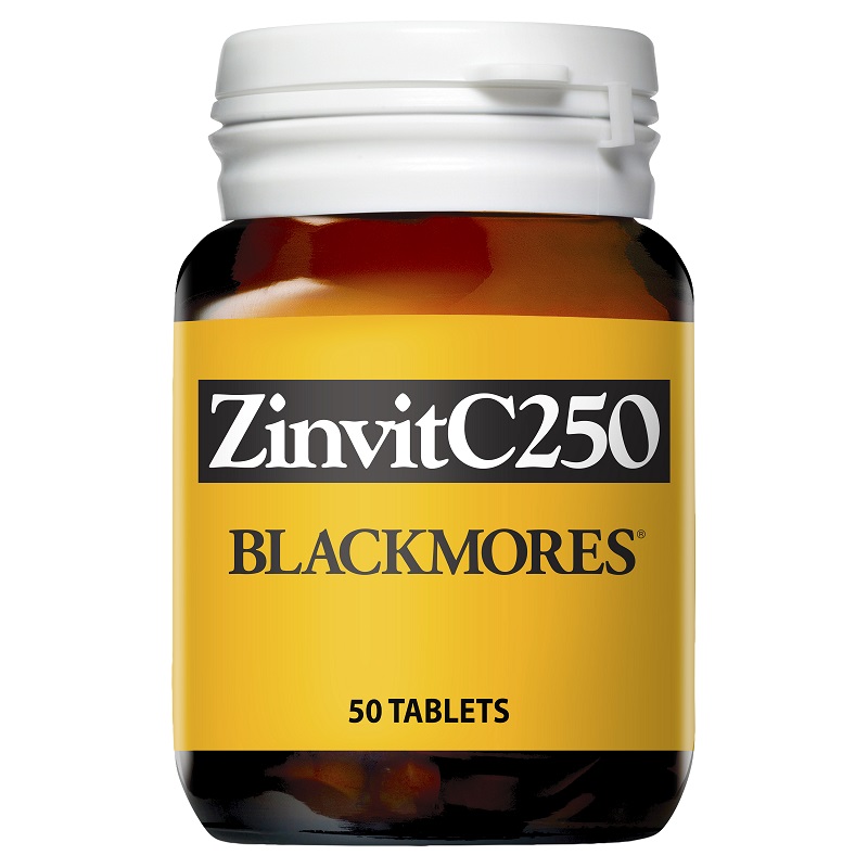 Blackmores 澳佳寶 Zinvit C 補充鋅鎂維生素C 250mg 50片