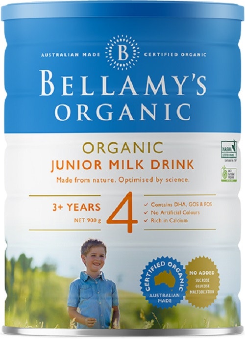 Bellamys 貝拉米 有機嬰幼兒配方奶粉 4段 900g