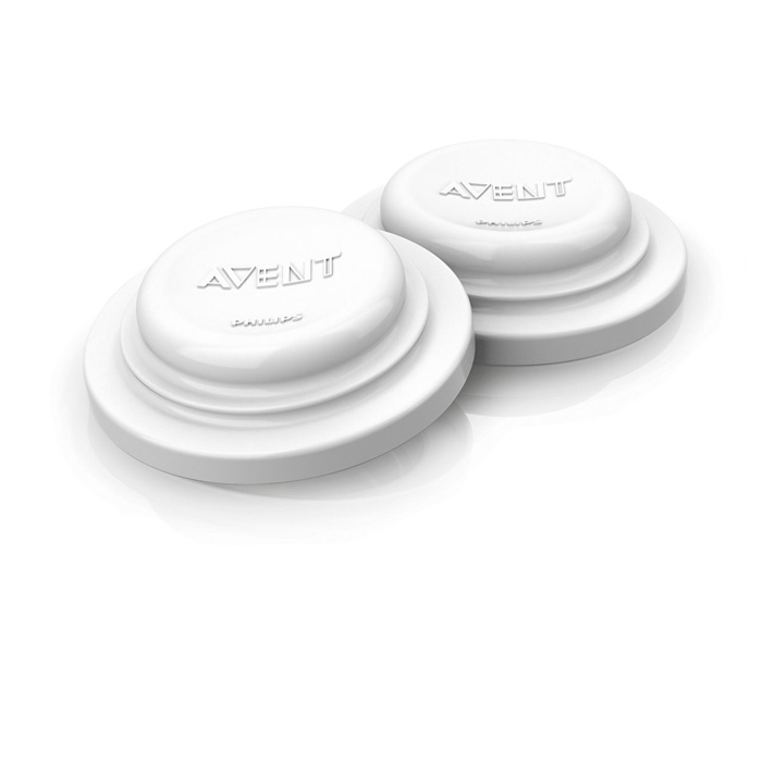 Avent 新安怡奶瓶密封蓋 6個（理想的存儲和冷凍母乳或食物）
