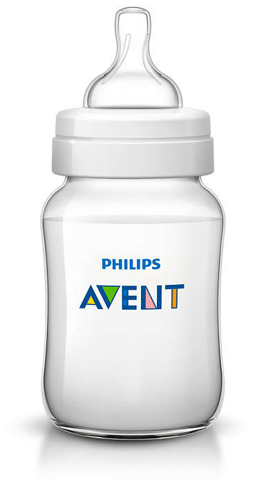 Avent 新安怡 嬰幼兒經典寬口PP奶瓶  （1m+）260ml
