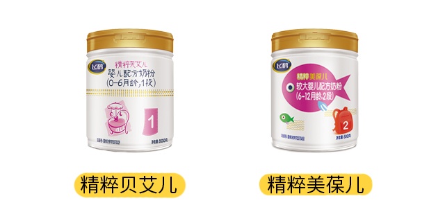 飛鶴貝艾兒和美葆兒產品圖