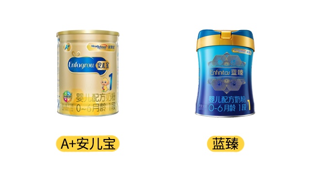 美贊臣A+安兒寶和藍臻產品圖