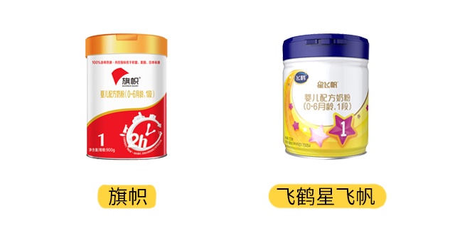 旗幟和飛鶴星飛帆產品圖