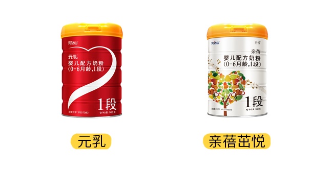 完達山元乳和親蓓茁悅產(chǎn)品圖