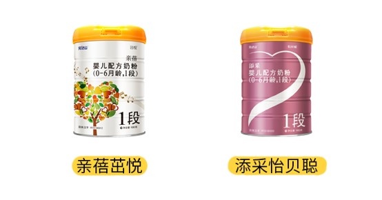 完達山親蓓茁悅和添采怡貝聰產品圖