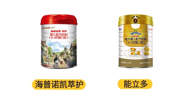 澳優(yōu)能立多和海普諾凱萃護(hù)產(chǎn)品圖