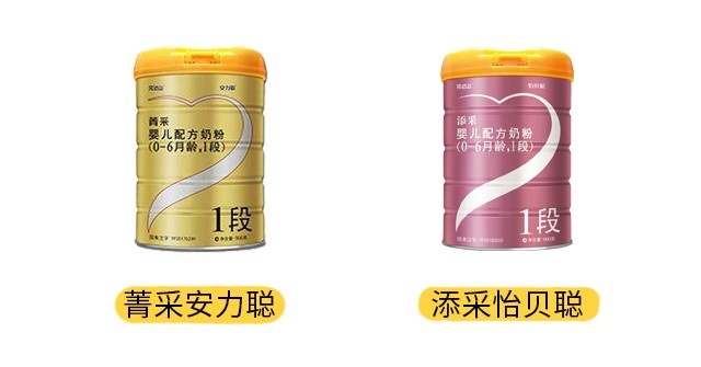 完達(dá)山安力聰和怡貝聰產(chǎn)品圖