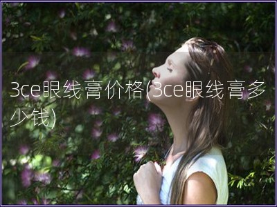 3ce眼線膏價格(3ce眼線膏多少錢)