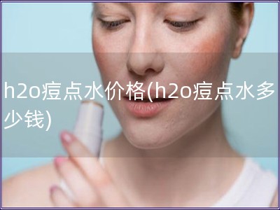 h2o痘點(diǎn)水價(jià)格(h2o痘點(diǎn)水多少錢(qián))
