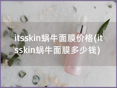 itsskin蝸牛面膜價格(itsskin蝸牛面膜多少錢)
