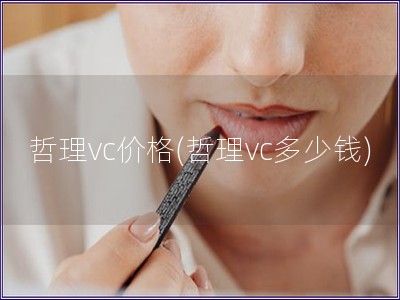 哲理vc價格(哲理vc多少錢)