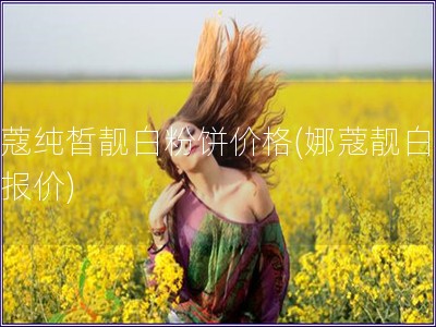 娜蔻純皙靚白粉餅價格(娜蔻靚白粉餅報價)