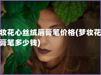 夢妝花心絲絨唇膏筆價格(夢妝花心唇膏筆多少錢)