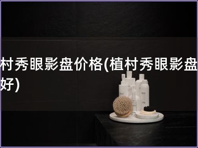植村秀眼影盤價格(植村秀眼影盤哪款好)