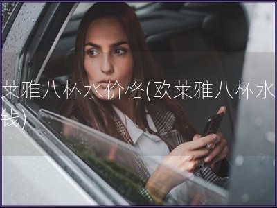 歐萊雅八杯水價(jià)格(歐萊雅八杯水多少錢)
