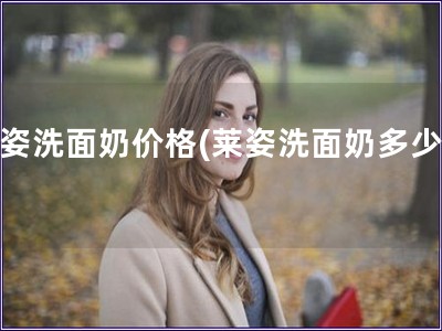 萊姿洗面奶價(jià)格(萊姿洗面奶多少錢(qián))