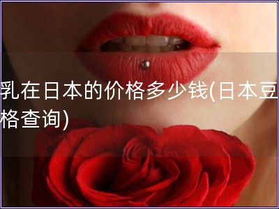 豆乳在日本的價格多少錢(日本豆乳價格查詢)