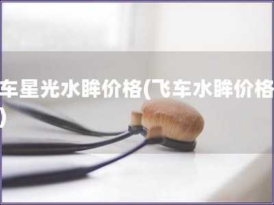 飛車星光水眸價格(飛車水眸價格揭秘)