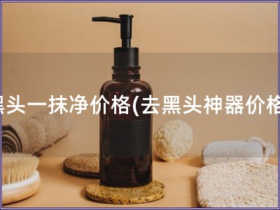 黑頭一抹凈價格(去黑頭神器價格)